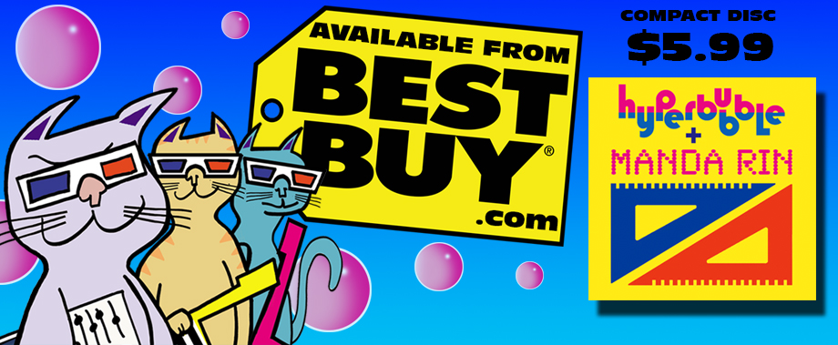 Hyperbubble + Manda Rin EP now available from Best Buy!