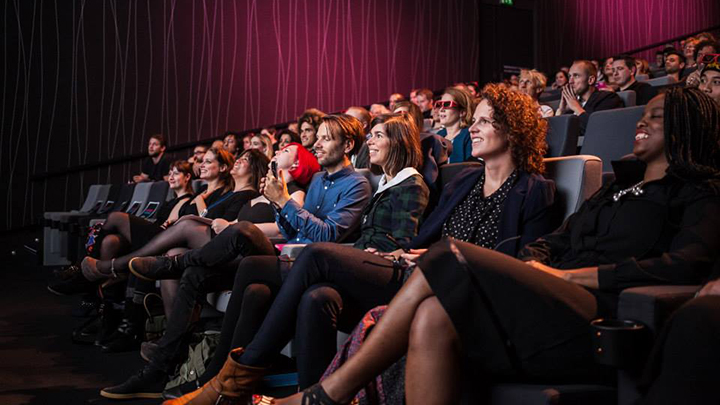 Hyperbubble video at KLIK animation fest - Eye - Amsterdam 