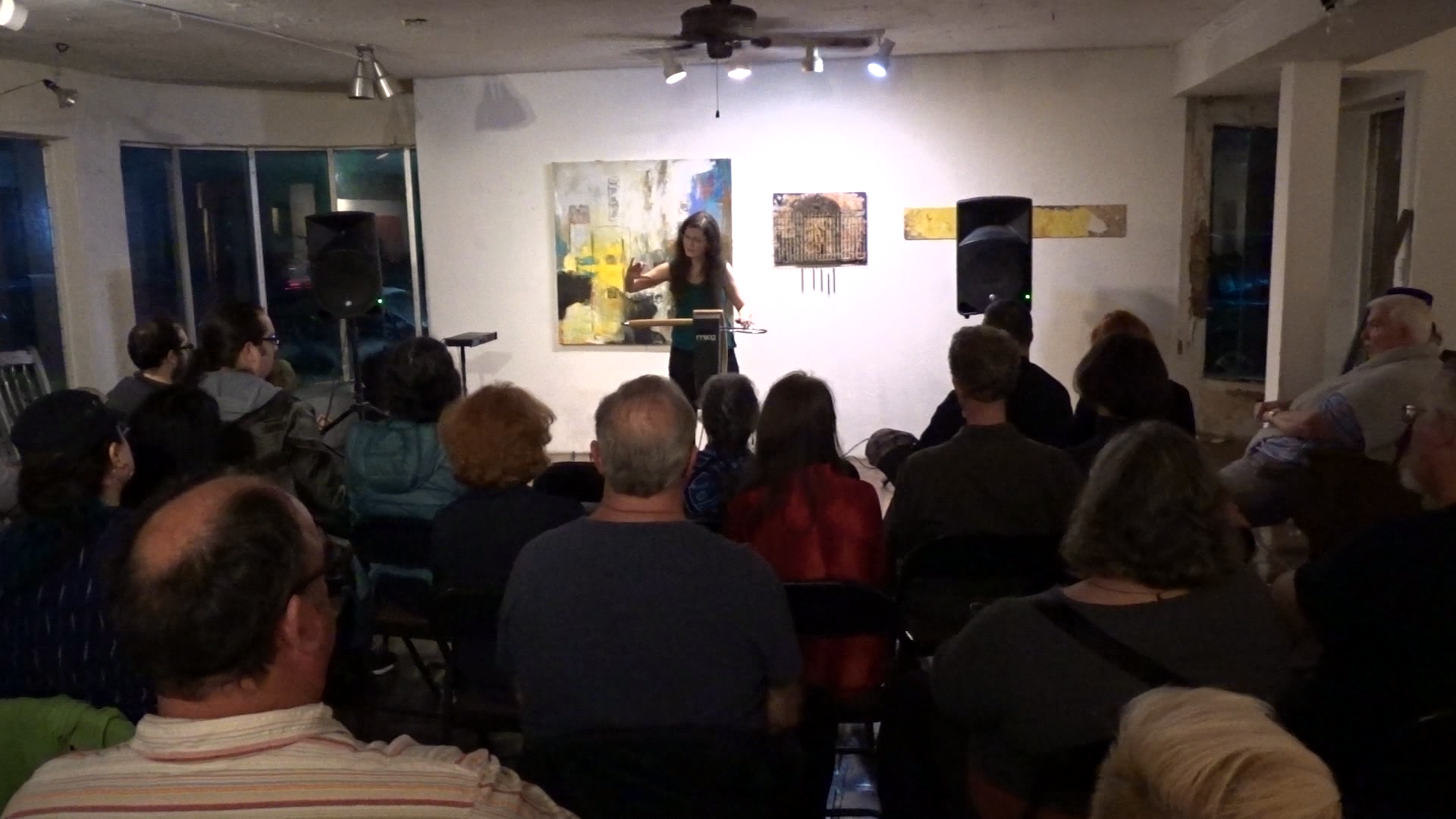 Jessica DeCuir performing on the Moog Etherwave Pro